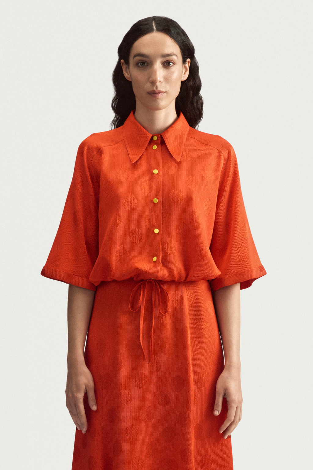 SUMMER ROLLER SHIRT - LOBSTER