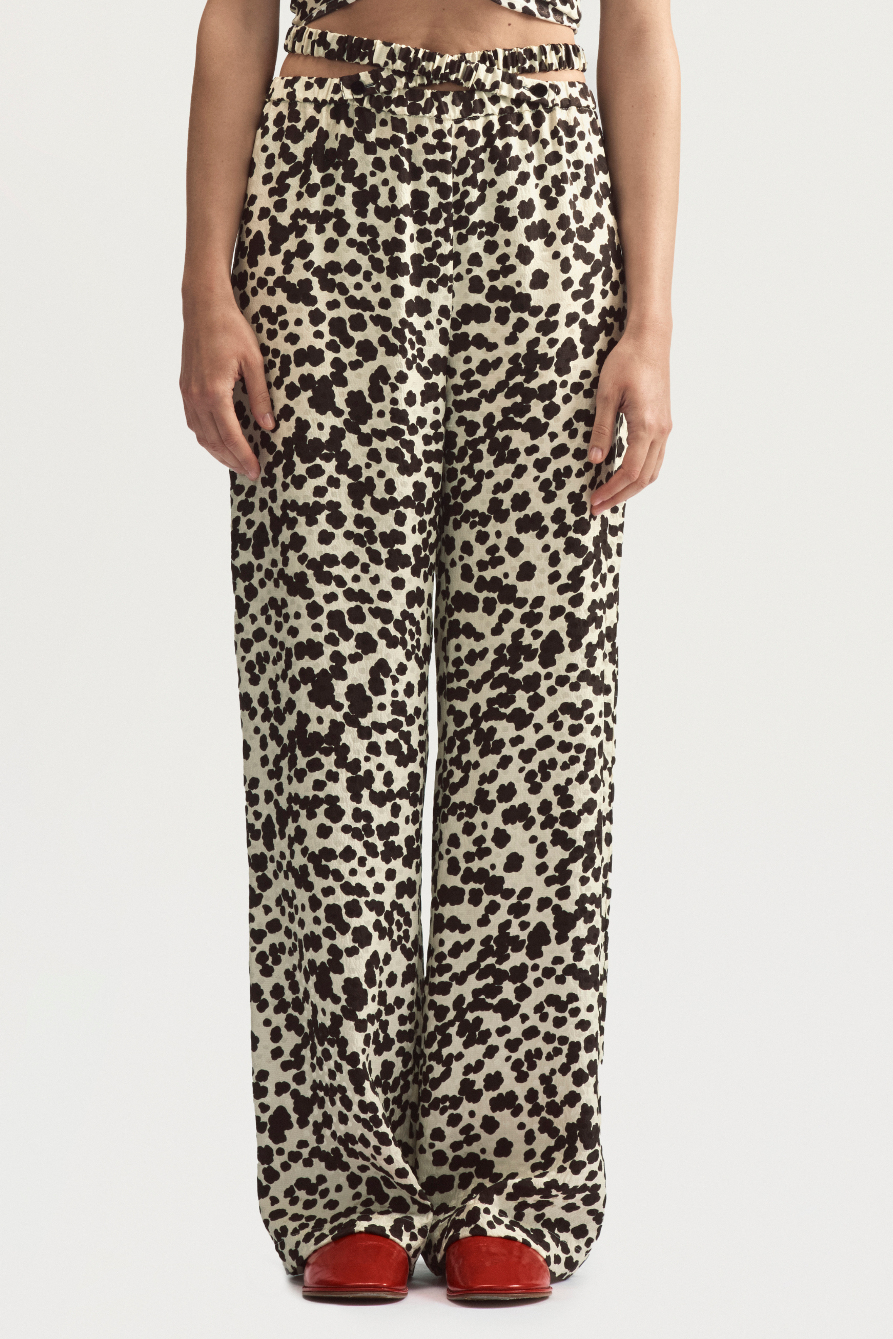 RIVIERA TROUSERS - CHESTNUT TIGER
