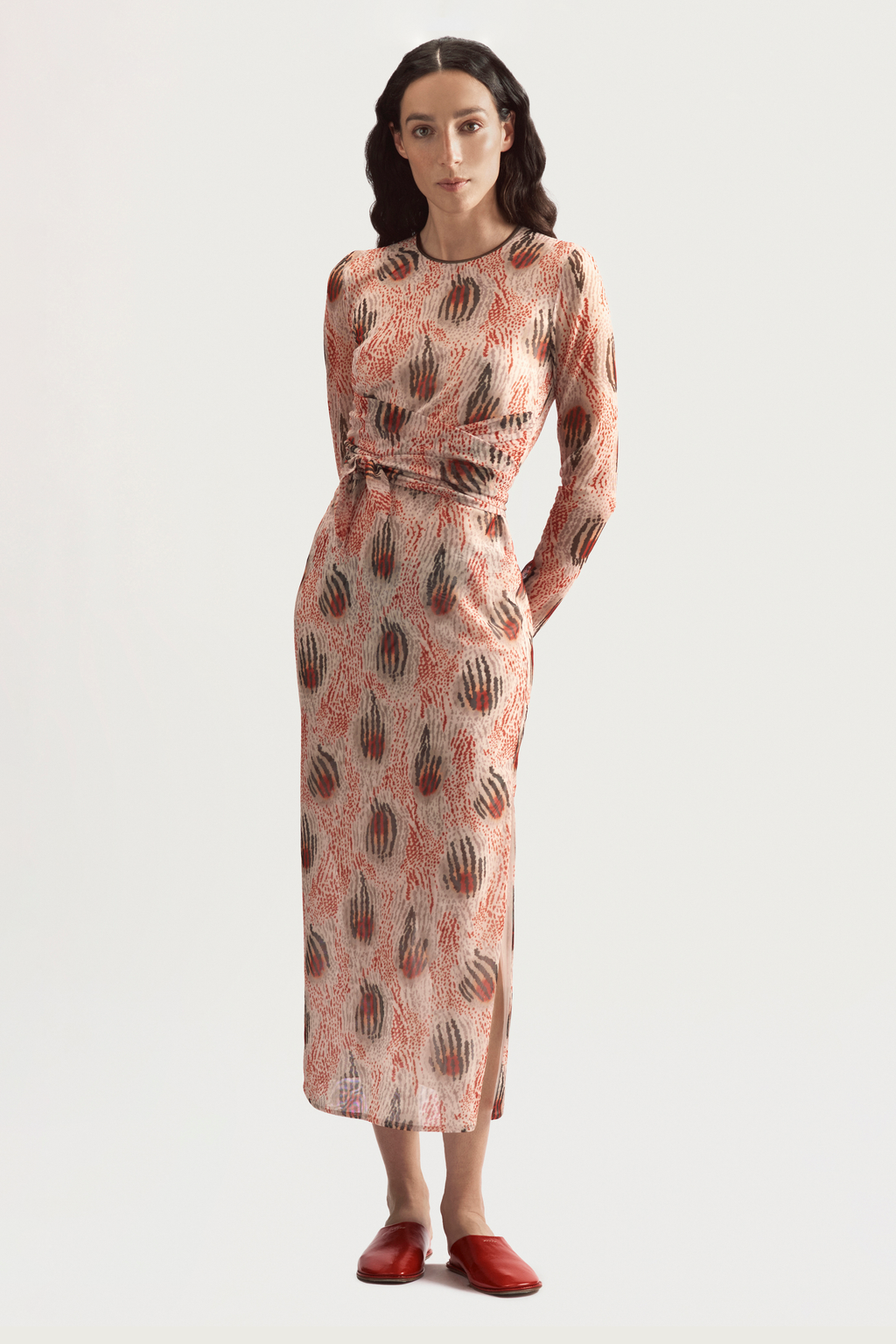 MESH DRESS - SAVANA SUNSET