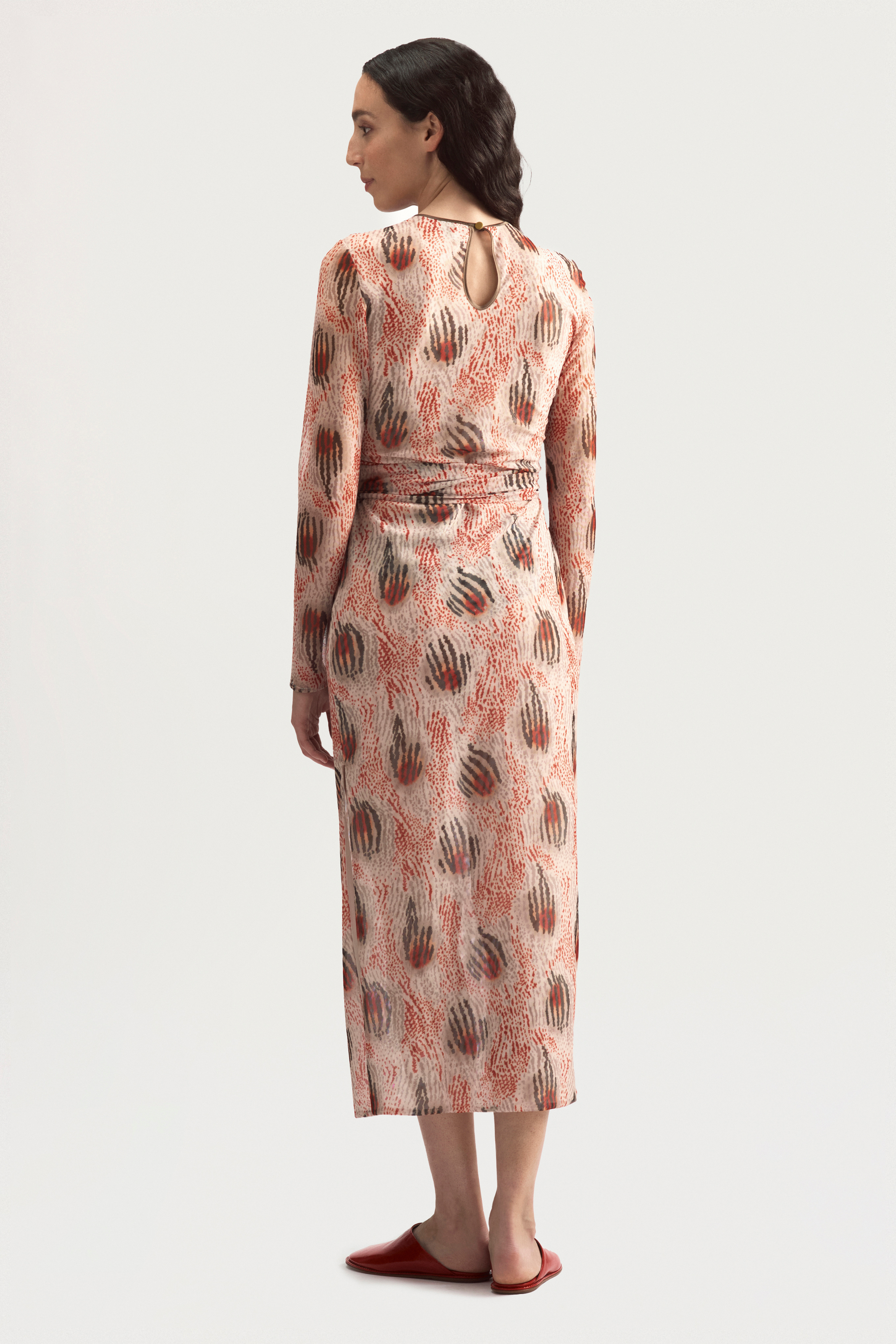 MESH DRESS - SAVANA SUNSET