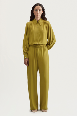 RIVIERA TROUSERS - ORCHIDEA PISTACHIO