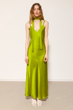 MOONLIGHT DRESS - AVOCADO