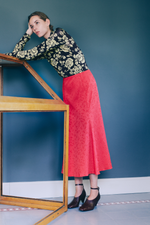 TULIP SKIRT - STRAWBERRY