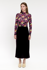 TULIP SKIRT - VENICE PLUM