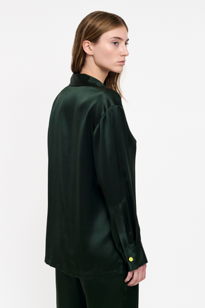 BOWLING SHIRT - MOSS GREEN