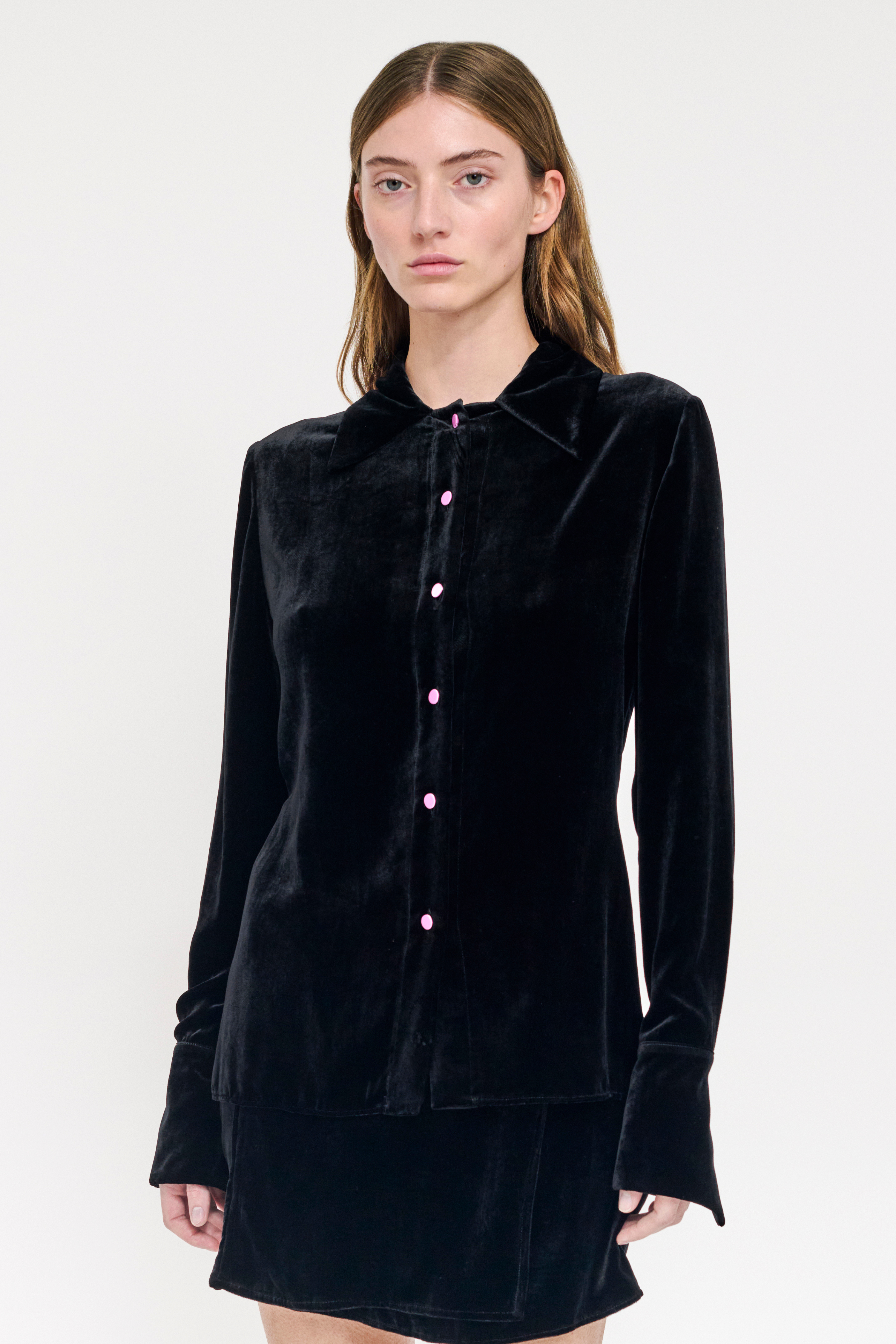 LOULOU SHIRT - VENICE BLACK