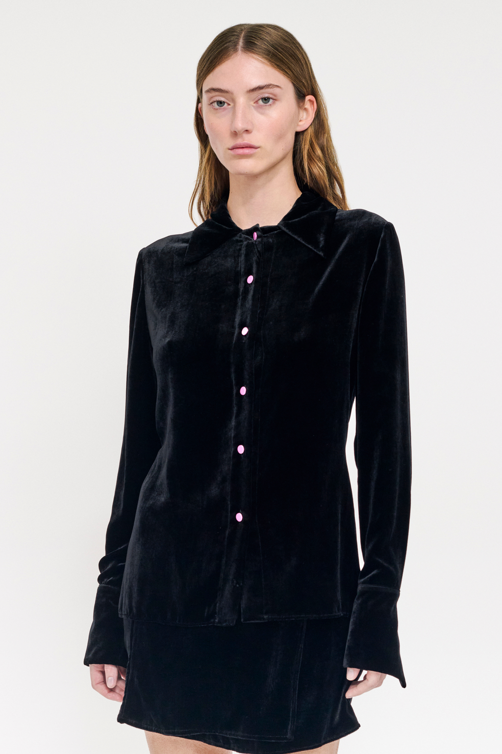 LOULOU SHIRT - VENICE BLACK