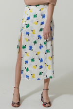 MADELEINE SKIRT - DANCING DAISIES
