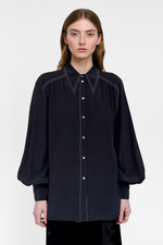ROLLER SHIRT - ORCHIDEA DEEP BLUE