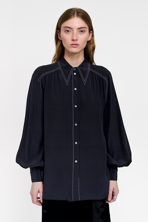 ROLLER SHIRT - ORCHIDEA DEEP BLUE
