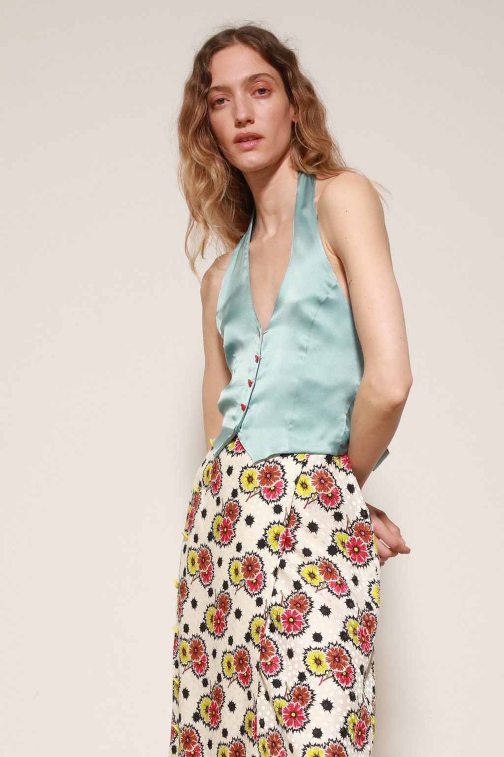 LIZA VEST - CLOUD BLUE